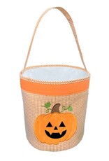 Bits & Bows BB Jack-O-Lantern Pumpkin Tote Orange