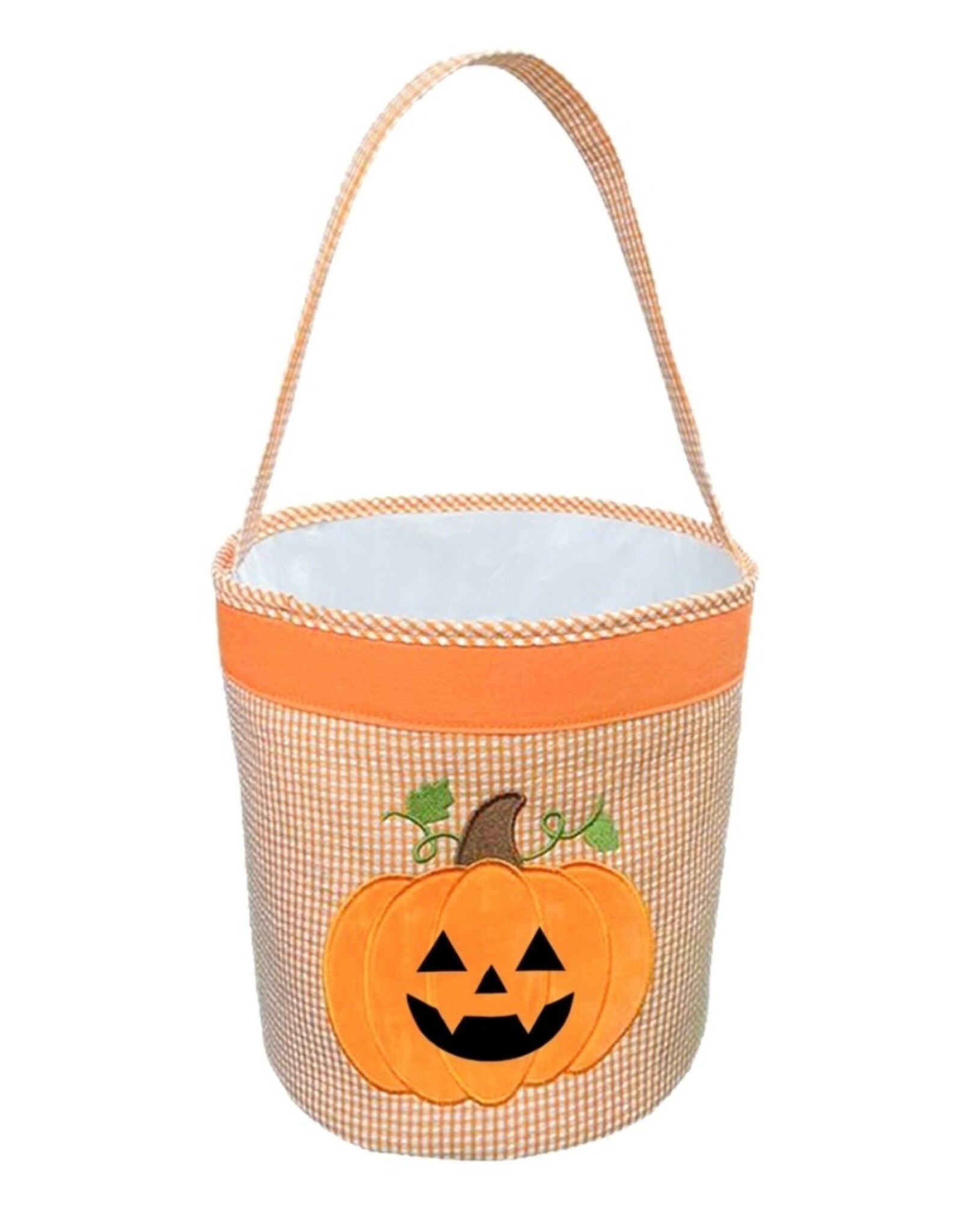 Bits & Bows BB Jack-O-Lantern Pumpkin Tote Orange
