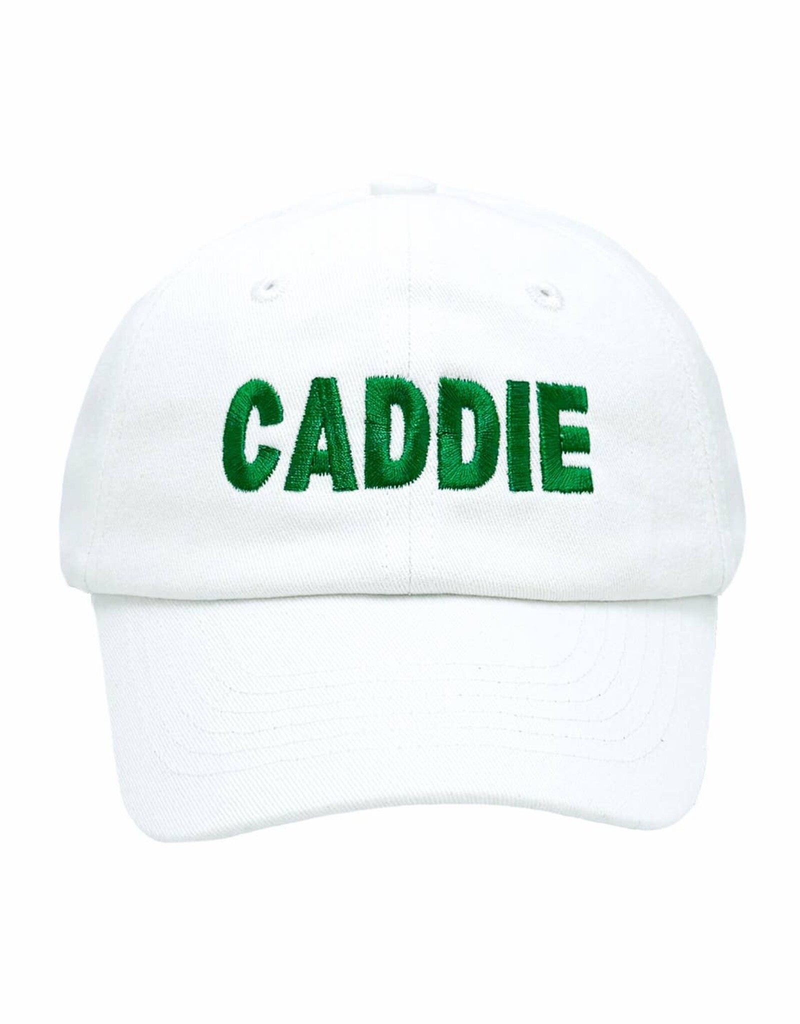 Bits & Bows BB White Caddie Hat