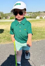 Bits & Bows BB White Caddie Hat Bits & Bows BB White Caddie Hat