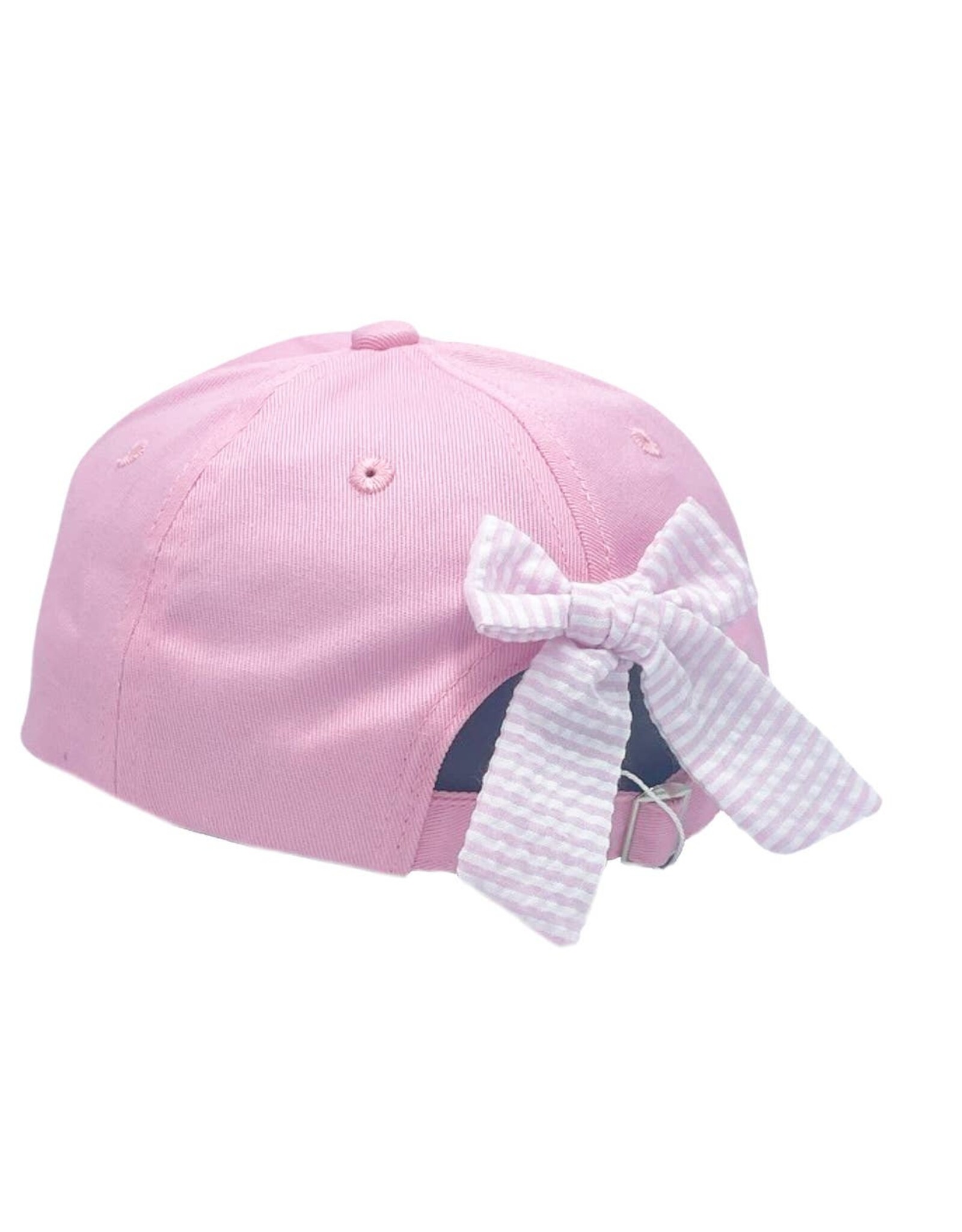 Bits & Bows BB Pink Golf Cart Bow Hat