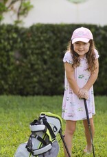 Bits & Bows BB Pink Golf Cart Bow Hat