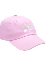 Bits & Bows BB Pink Rainbow Sparkle  Bow Hat