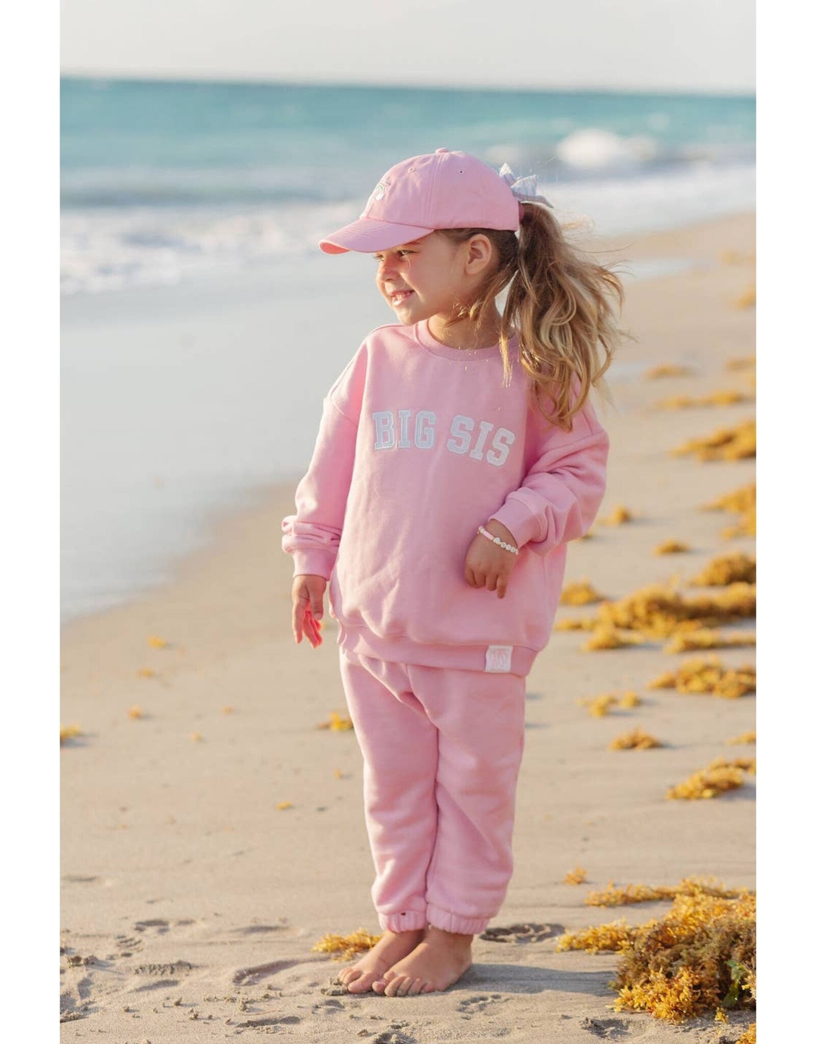 Bits & Bows BB Pink Rainbow Sparkle  Bow Hat