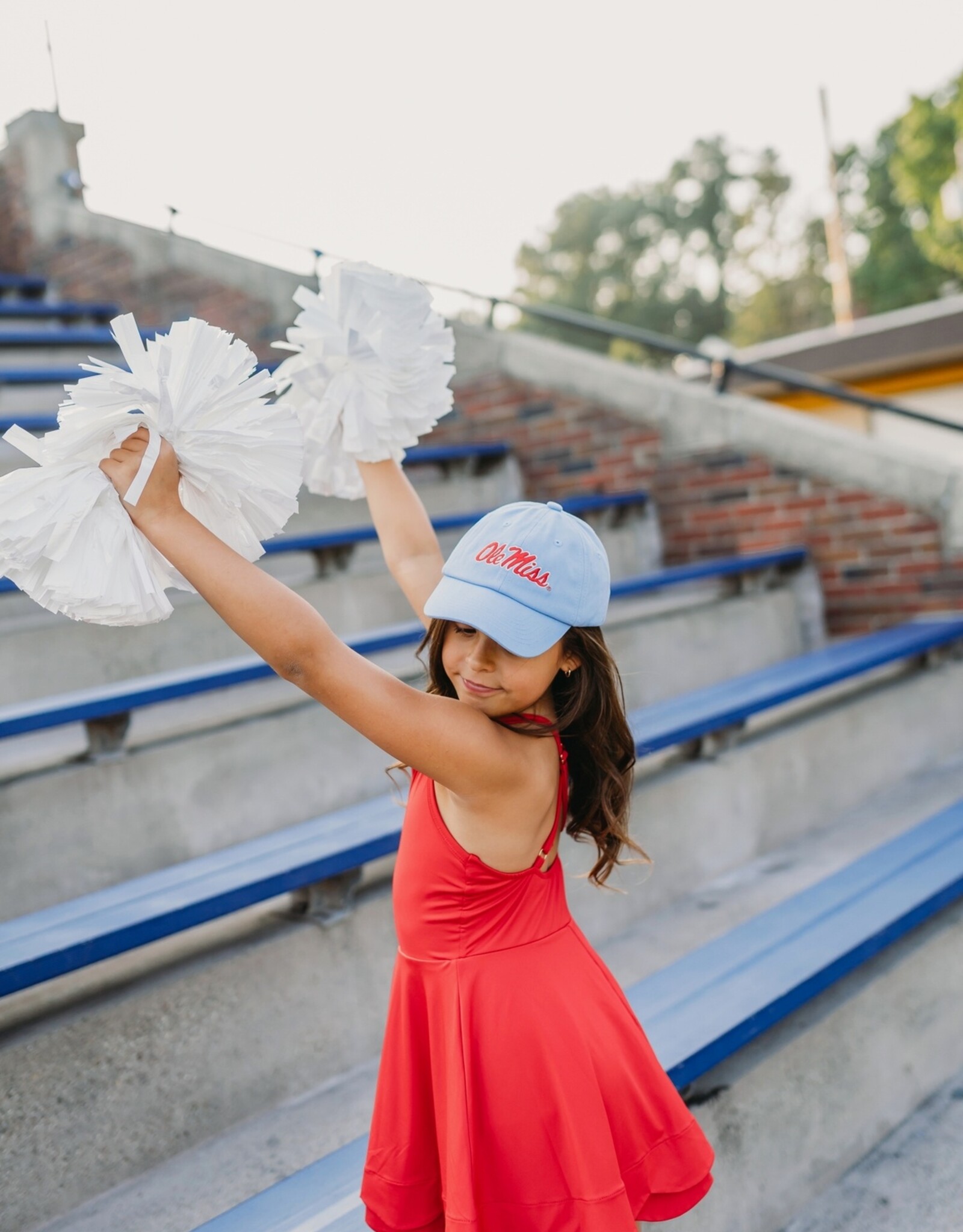 Bits & Bows BB Ole Miss Bow Hat