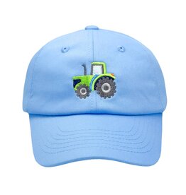 Bits & Bows Blue Tractor Hat