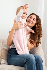 Little Giraffe Stretch Chenille Dreamsack Pink