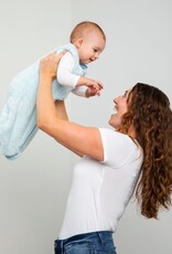 Little Giraffe Stretch Chenille Dreamsack Blue