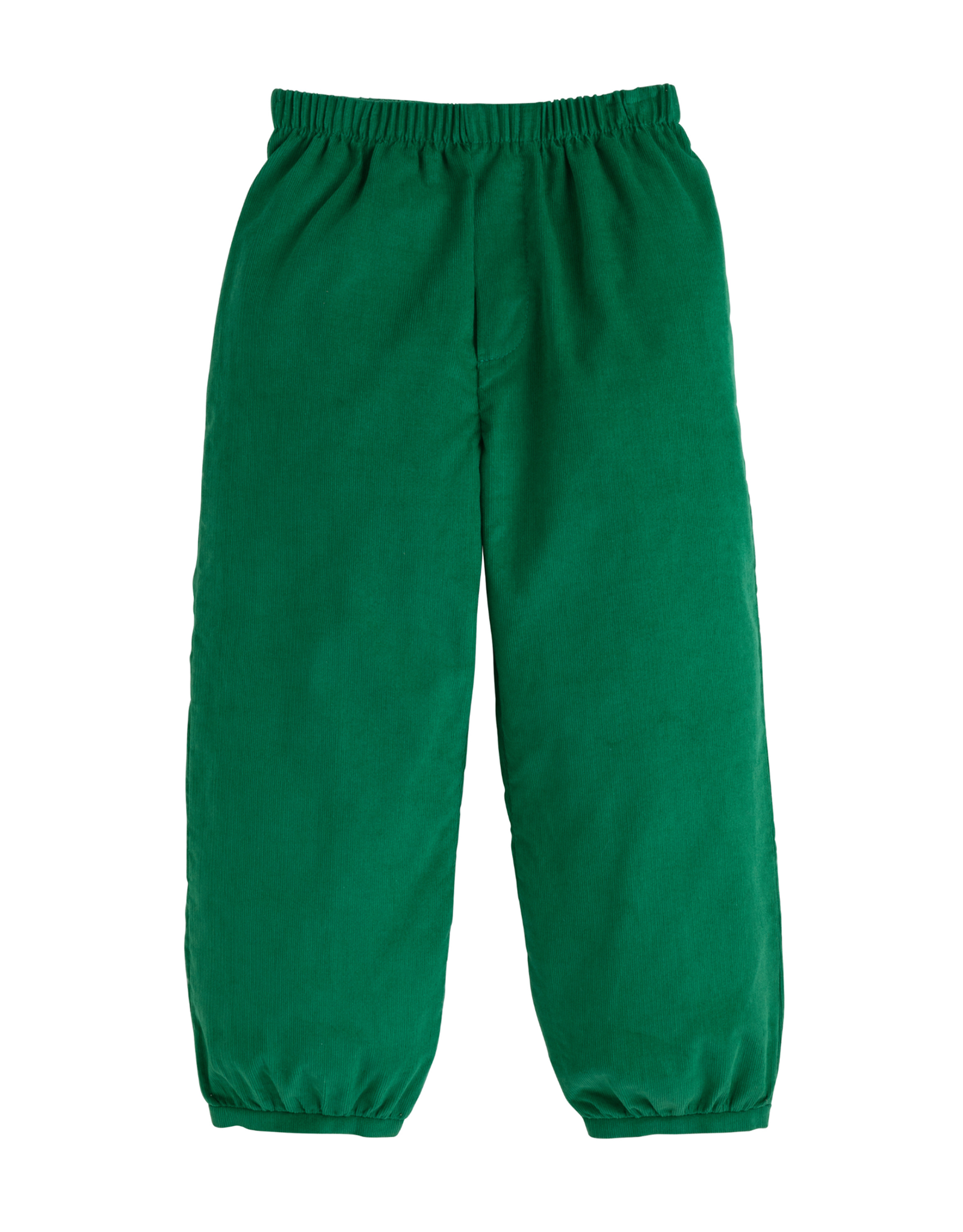 Little English LEF25 Mistletoe Tartan Peter Pan/Evergreen Corduroy Banded Pant