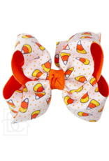 Beyond Creations CCORNDE 5.5" XL  Candy Corn Bow