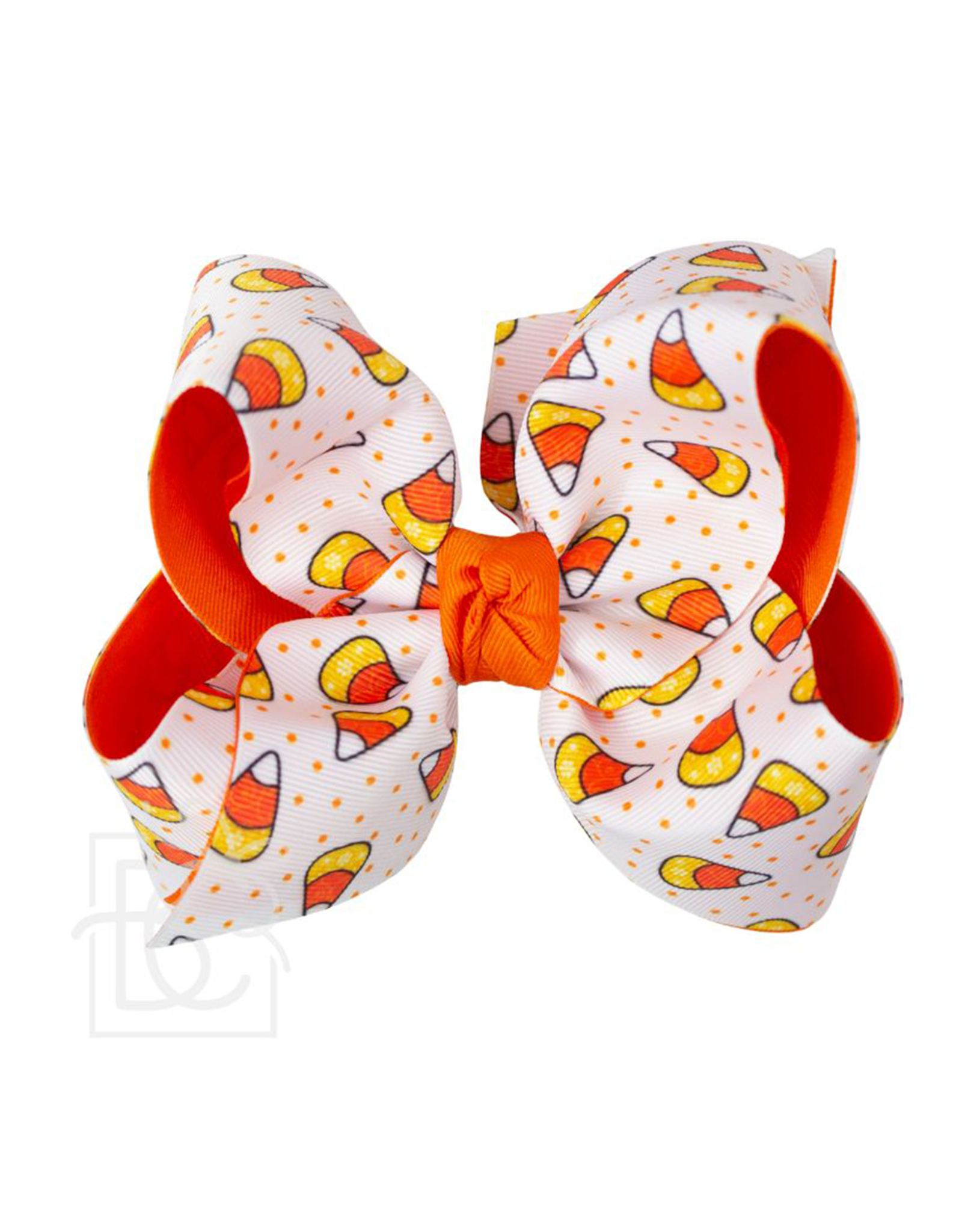 Beyond Creations CCORNDE 5.5" XL  Candy Corn Bow