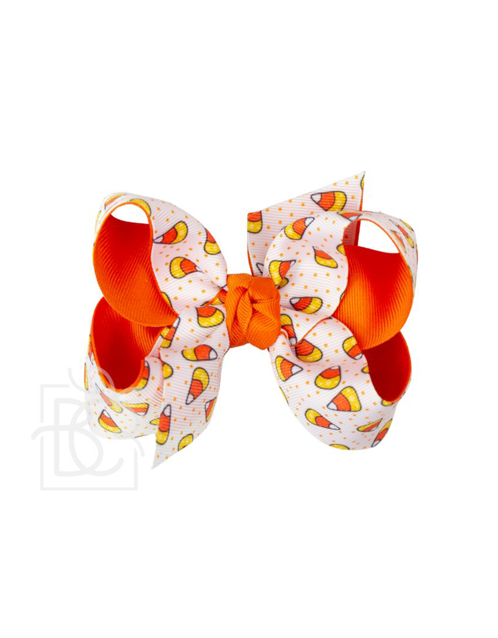 Beyond Creations CCORNDL 4.5" LG  Candy Corn Bow