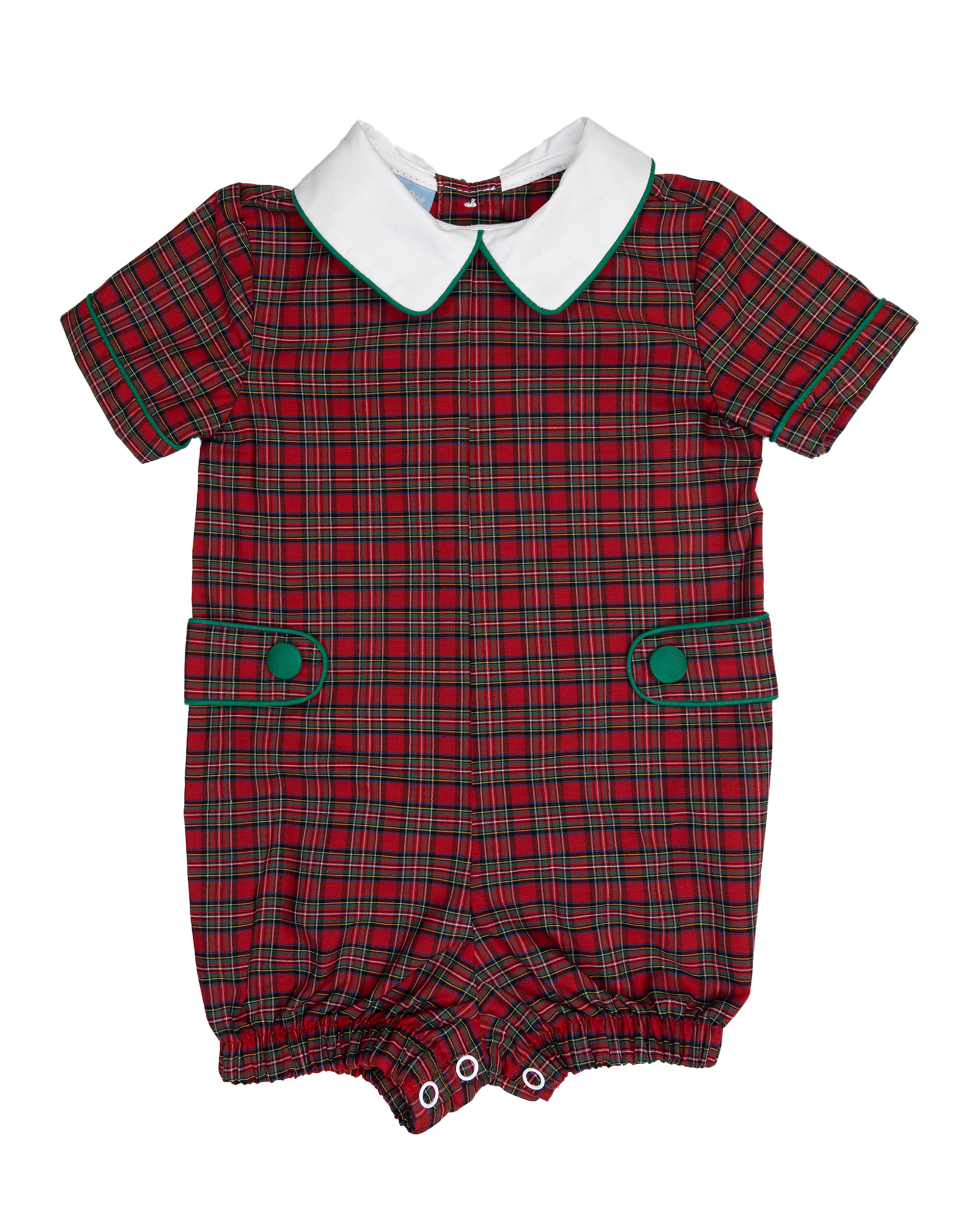 Charming Little One GQ2040 Christmas Tartan Elias Bubble