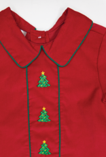 Baby Blessings BB1408 Red Christmas Tree Michael Pant Set