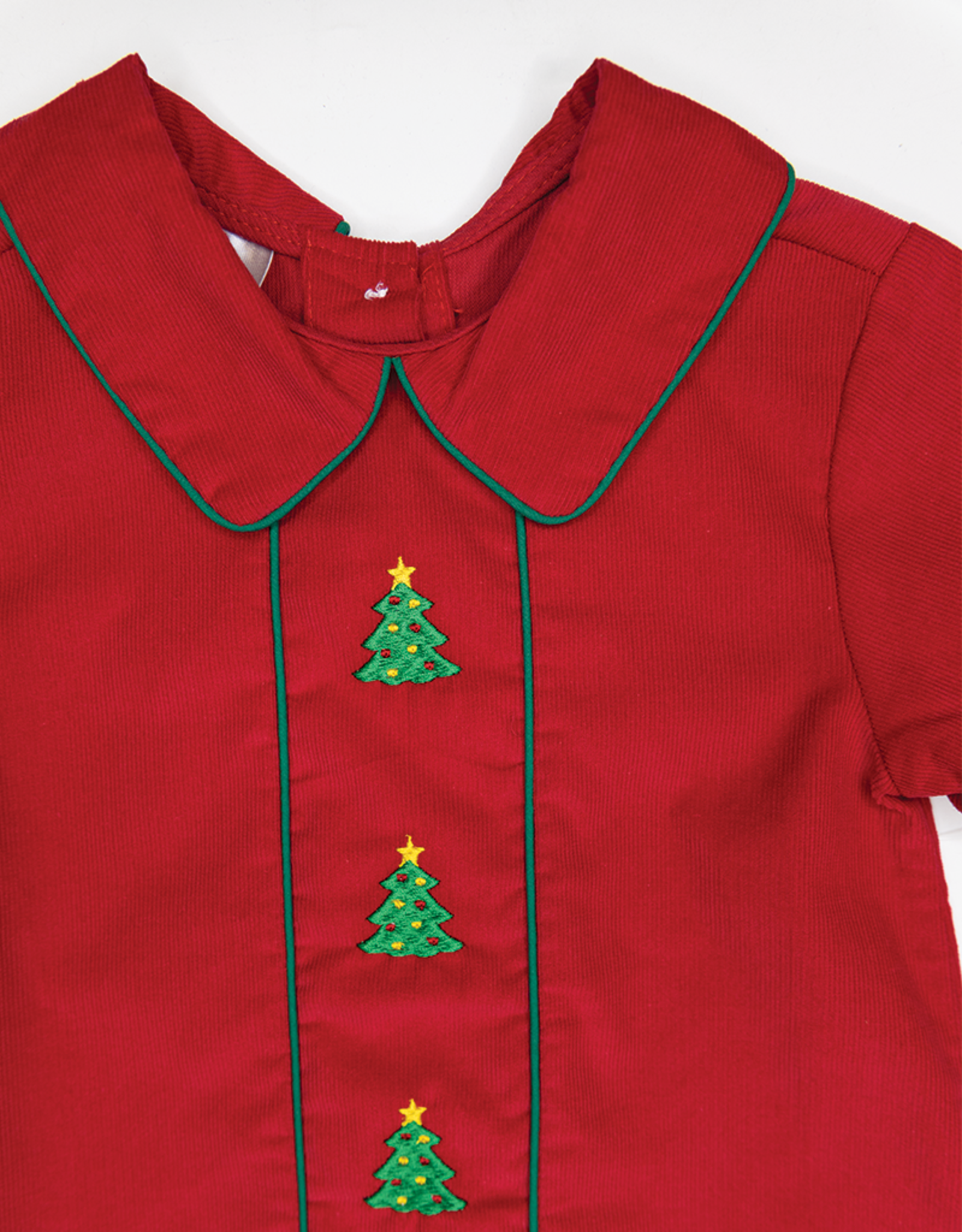 Baby Blessings BB1408 Red Christmas Tree Michael Pant Set