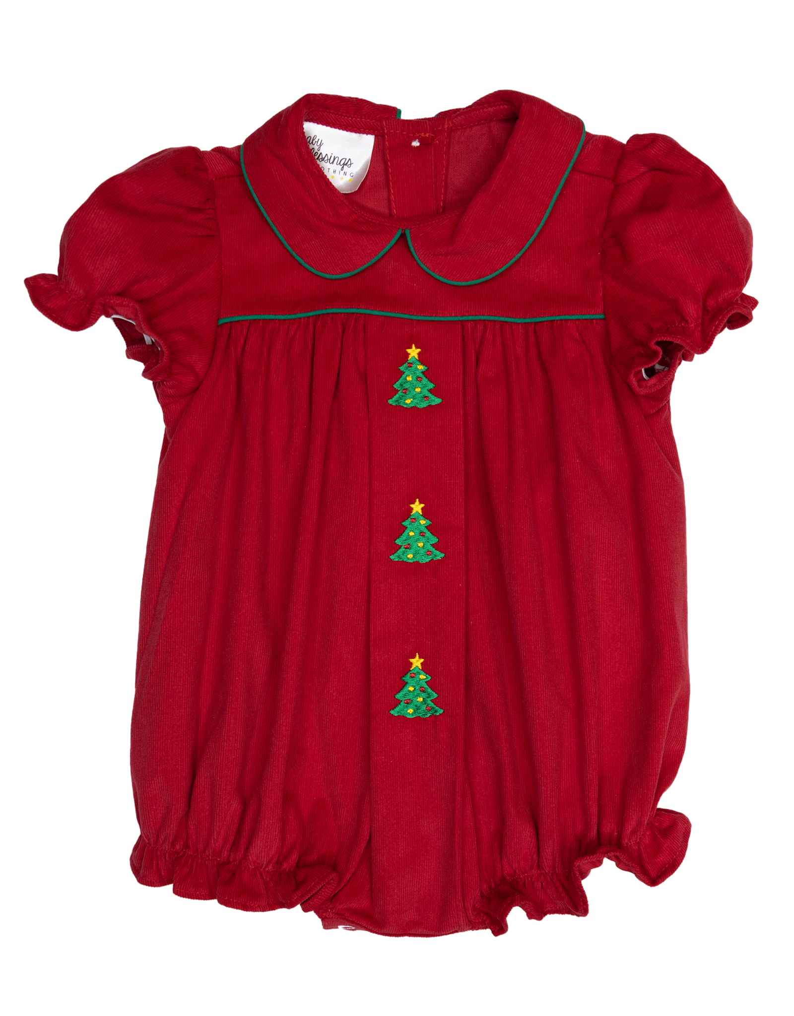 Baby Blessings BB1404 Red Christmas Tree Claire Bubble