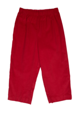 Charming Little One GQ1223 Red Corduroy Charles Pant Set