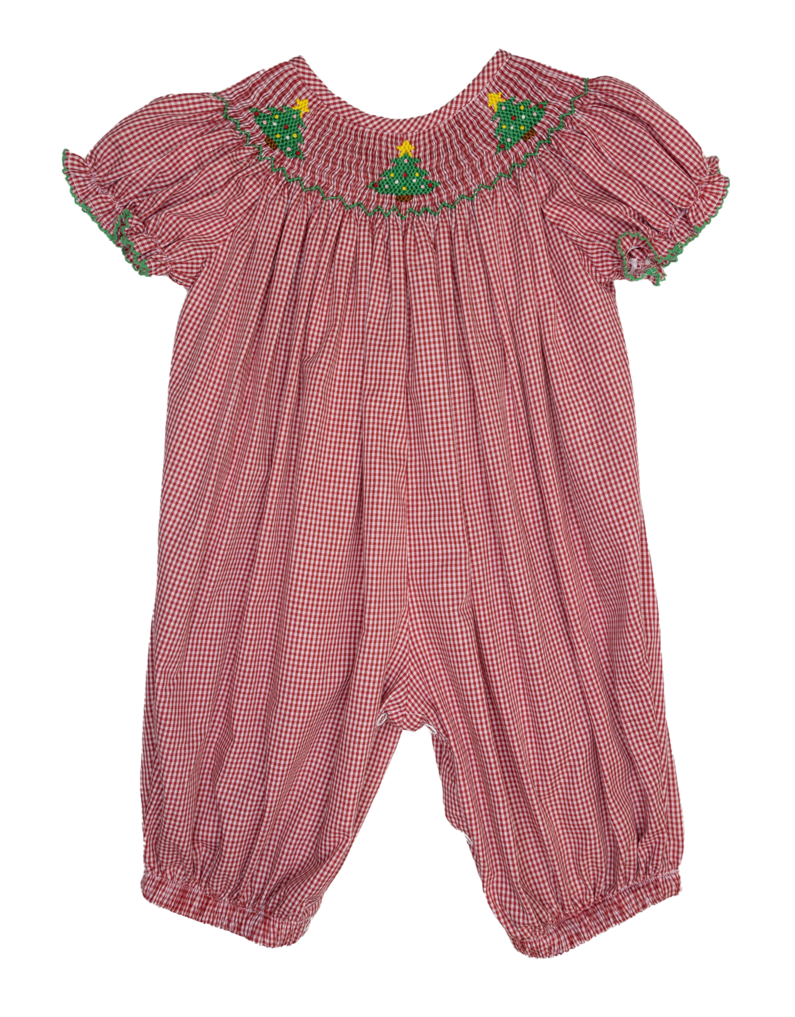 Charming Little One GQ2046 Christmas Tree Zoey Romper