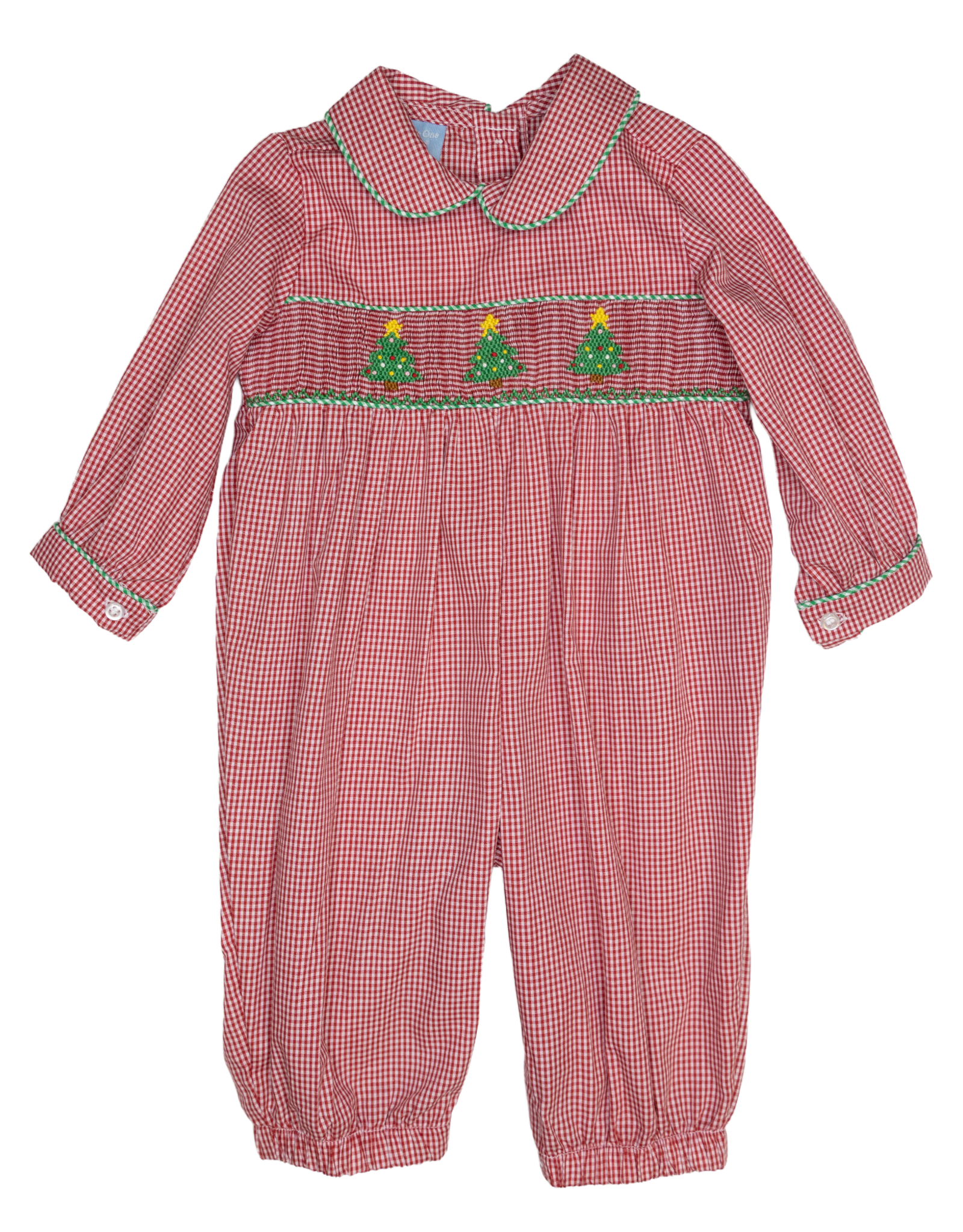 Charming Little One GQ2049 Christmas Tree Elias Romper