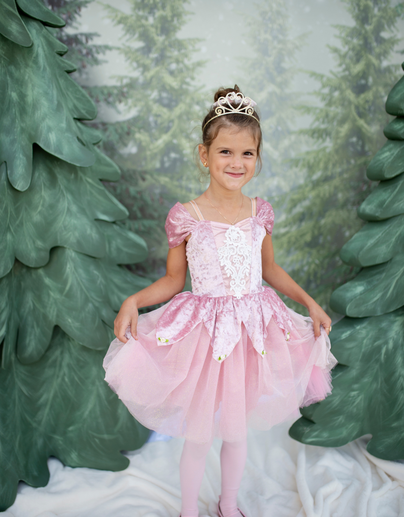 GreatPretenders 3092 Prima Ballerina Dress Dusty Rose
