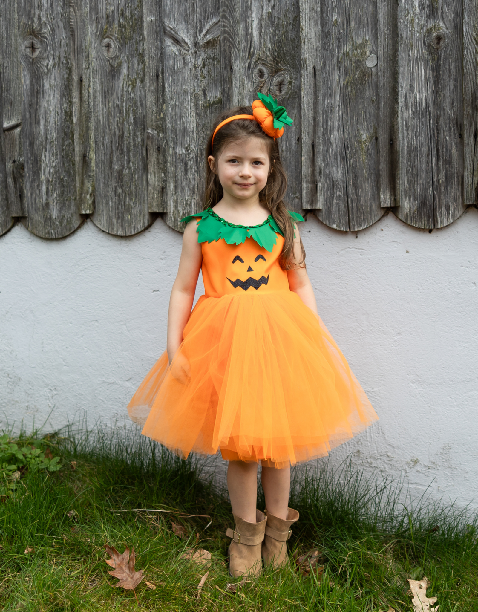 GreatPretenders 3431 Pumpkin Patch Princess Dress Headband