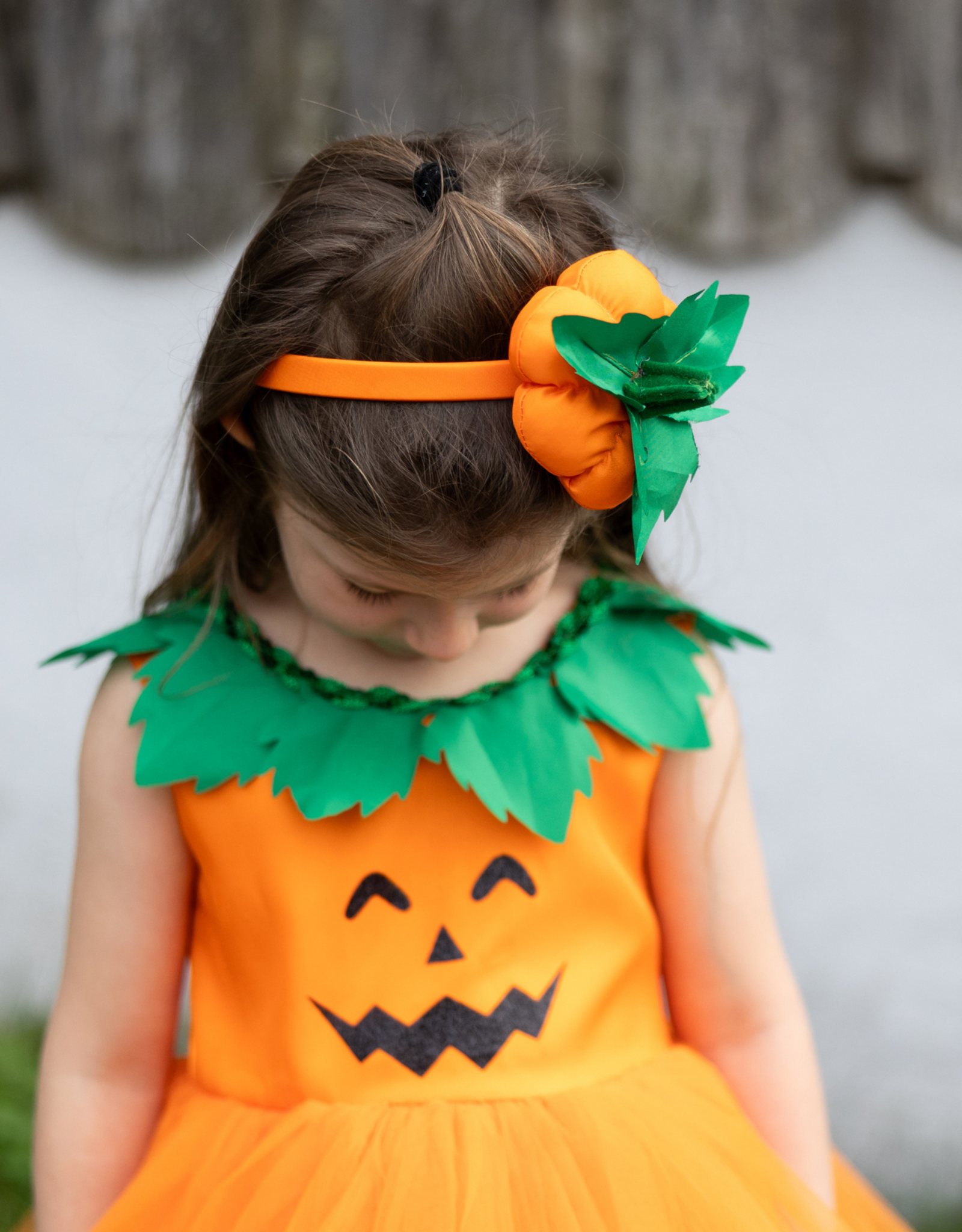 GreatPretenders 3431 Pumpkin Patch Princess Dress Headband