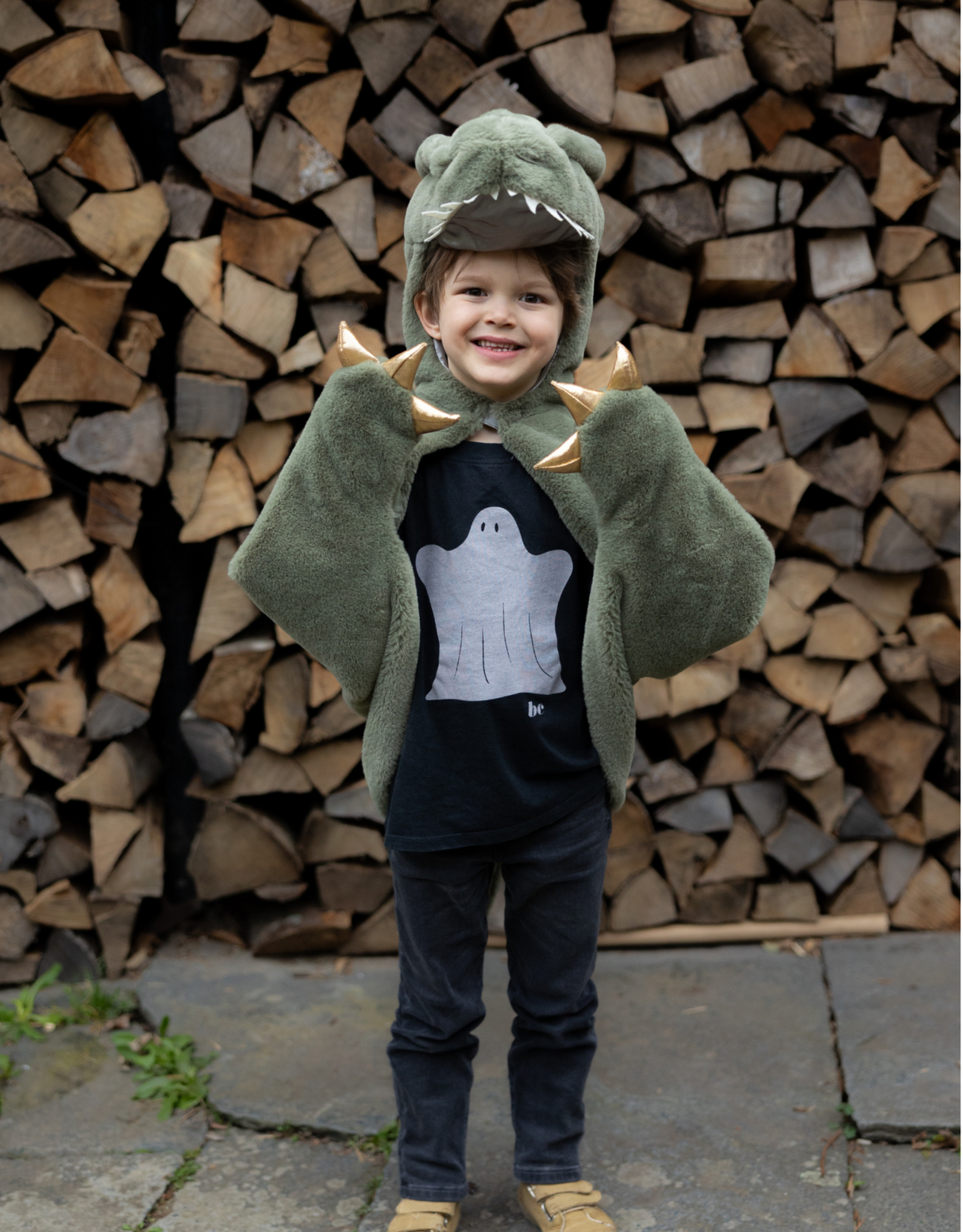 GreatPretenders 5870 T-Rex Cuddle Cape