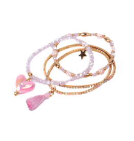 GreatPretenders Boutique Luminescent Love Bracelet Set