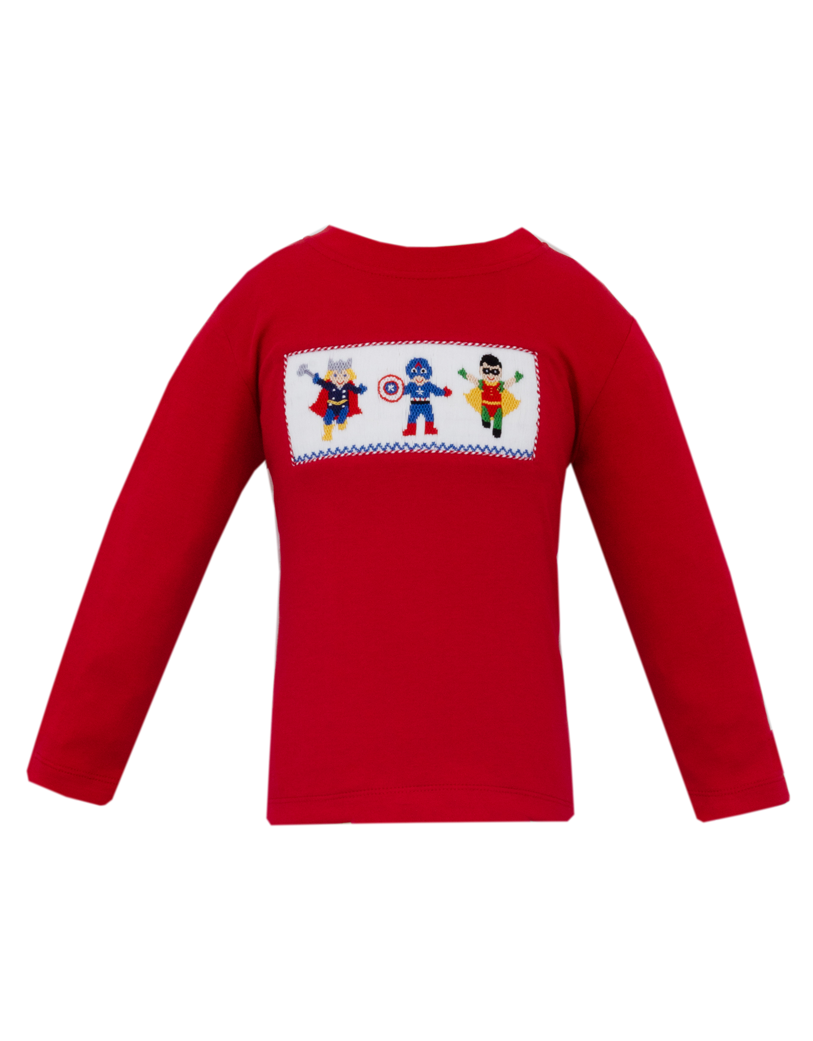 Anavini 548PL Super Heroes Smocked Shirt