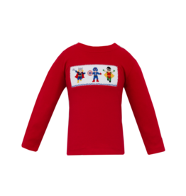 Anavini Super Heroes Smocked Shirt