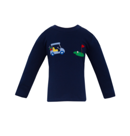 Claire and Charlie (Size 4T) Golf Shirt