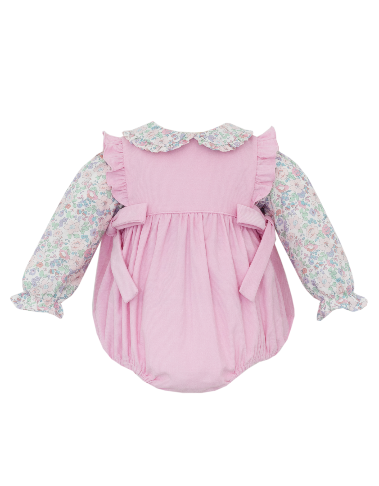 Petit Bebe 190F Pink Bubble w/ Liberty Print Blouse