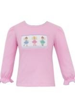 Anavini 607QL Ballerinas Smocked Shirt