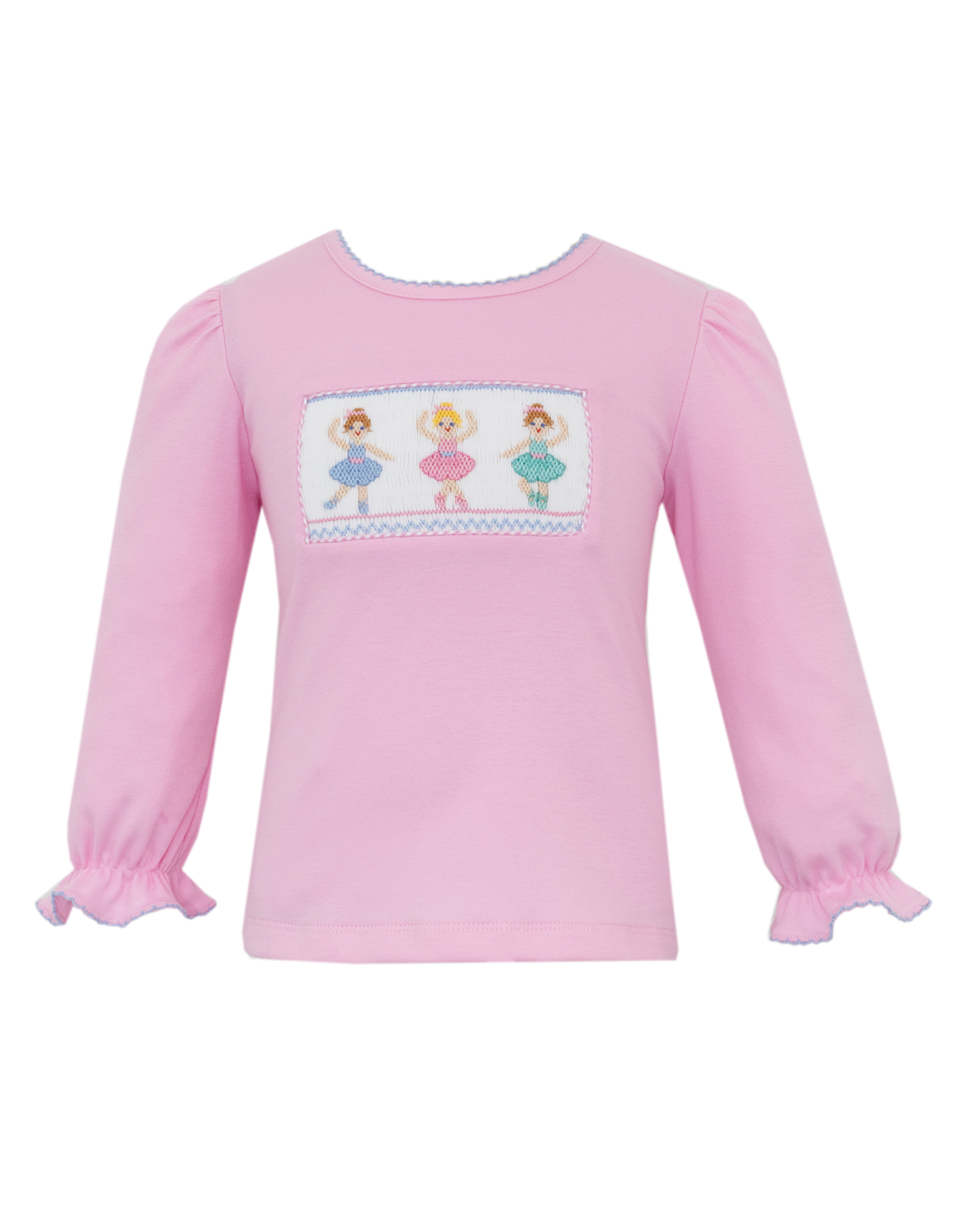 Anavini 607QL Ballerinas Smocked Shirt