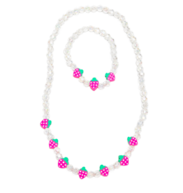 GreatPretenders Berry Beautiful Necklace Bracelet Set
