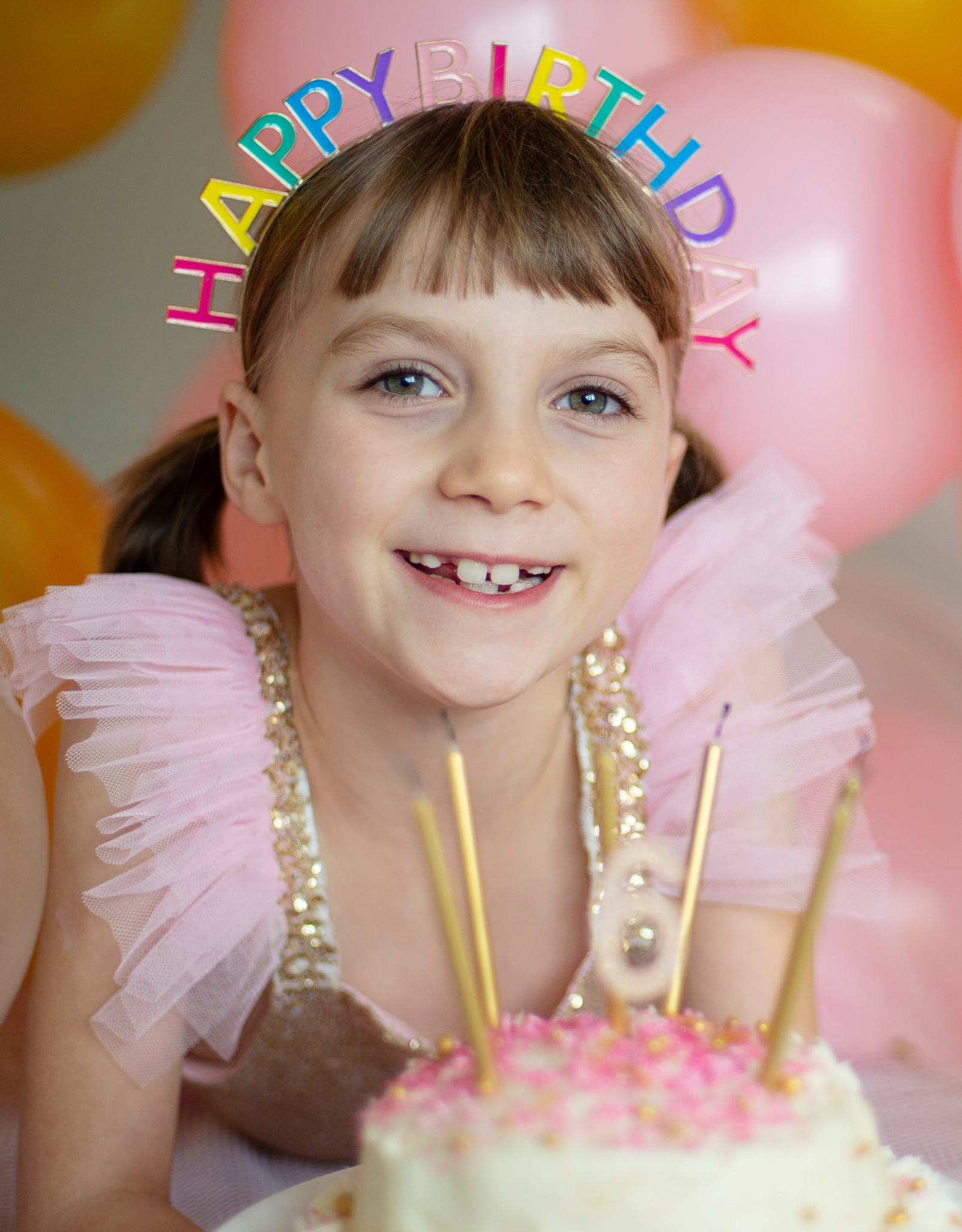 GreatPretenders 89070 Happy Birthday Multi Headband