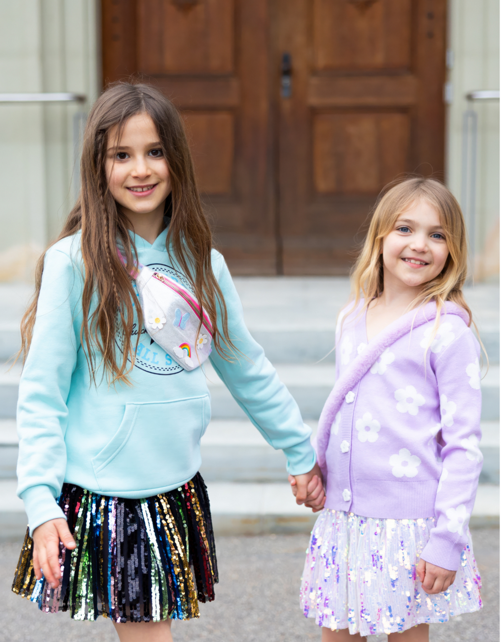 GreatPretenders 83334 Rainbows Butterflies Fanny Pack