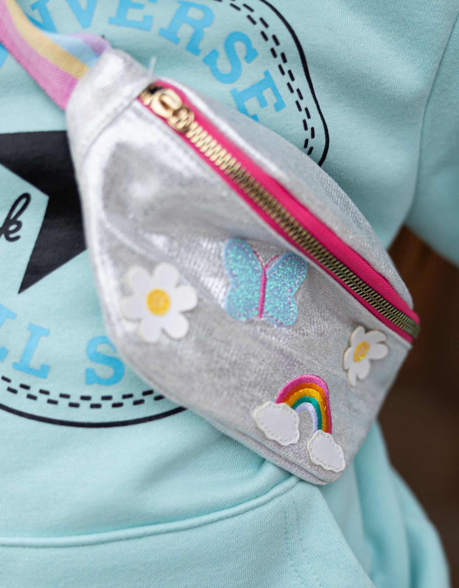 GreatPretenders 83334 Rainbows Butterflies Fanny Pack