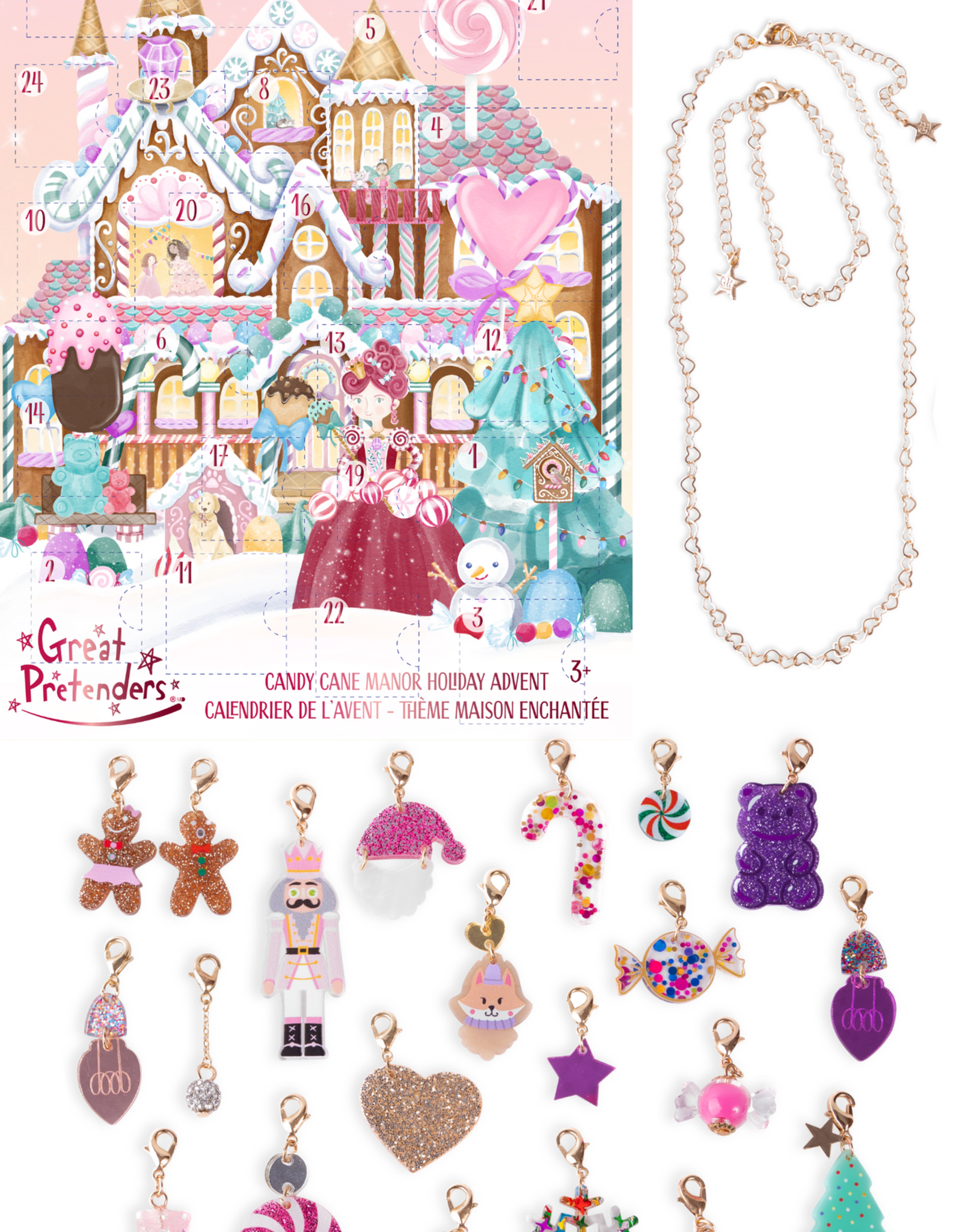 GreatPretenders 83706 Candy Cane Manor Advent Calendar