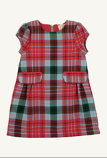 TBBC Betts Bow Dress Wilson Pier Plaid