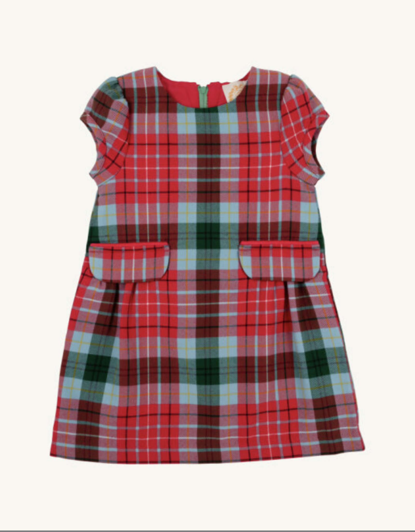 TBBC Betts Bow Dress Wilson Pier Plaid