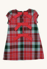 TBBC Betts Bow Dress Wilson Pier Plaid