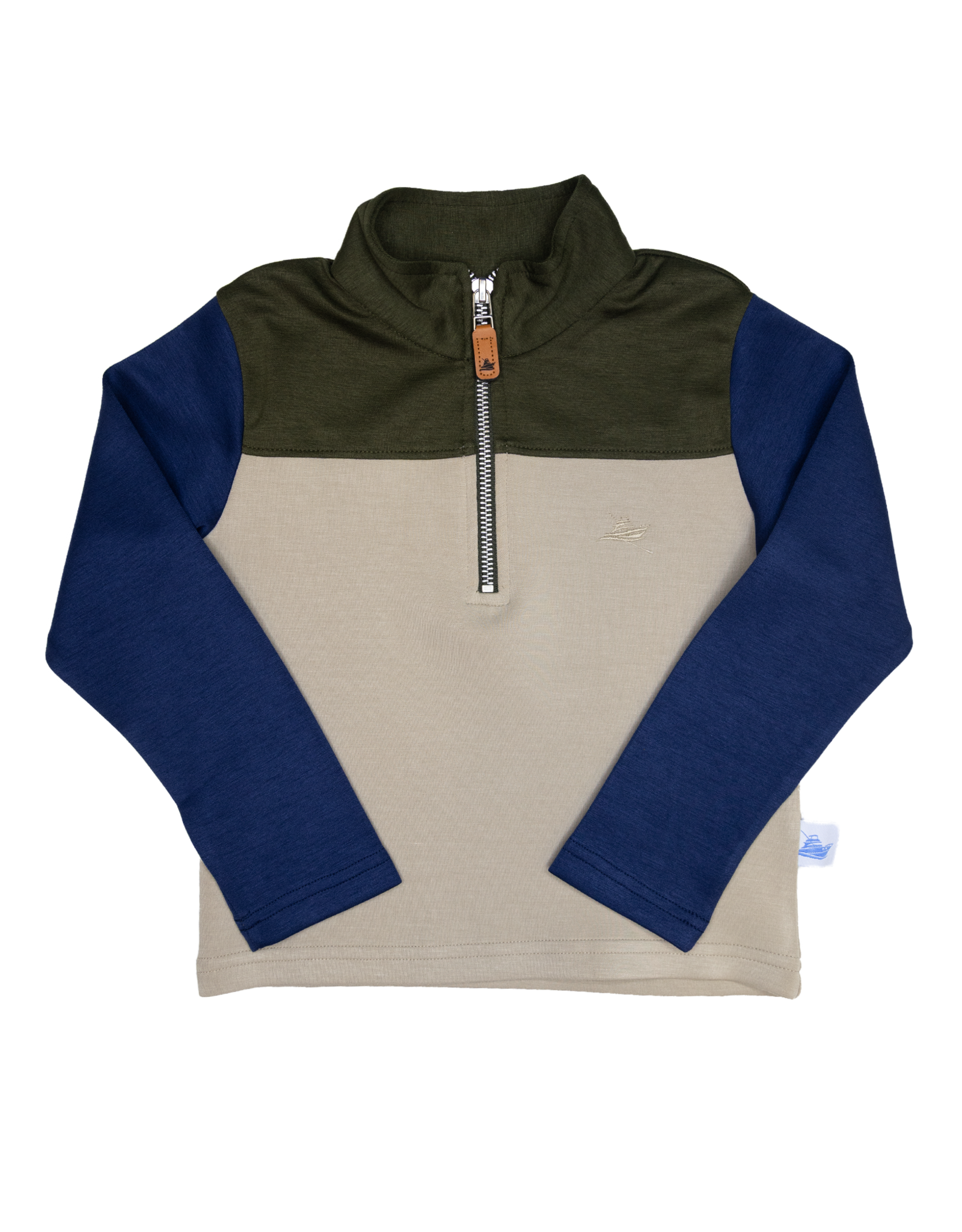South Bound SBound Performance Pull Over 3719 Green/Khaki/Navy