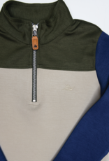 South Bound SBound Performance Pull Over 3719 Green/Khaki/Navy