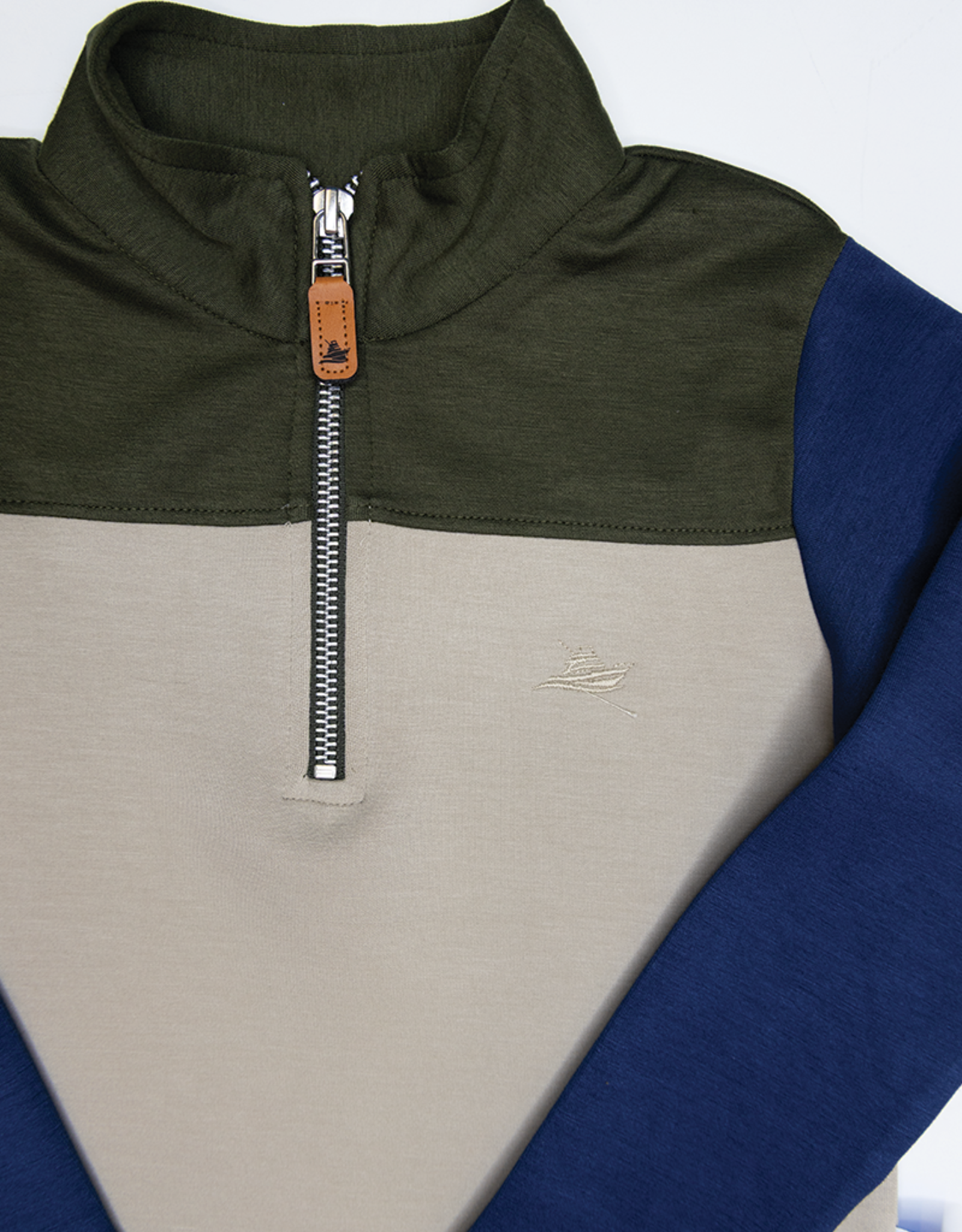 South Bound SBound Performance Pull Over 3719 Green/Khaki/Navy