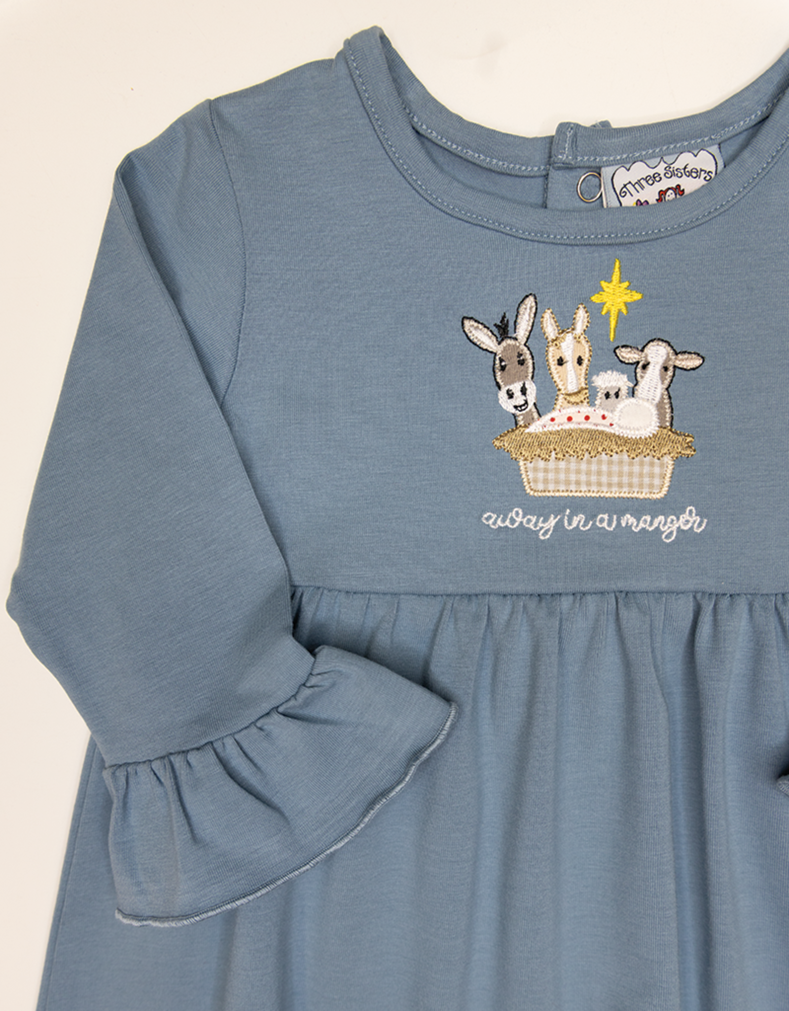 Three Sisters 807 Away in a Manger Dress