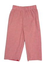 Zuccini ZEF25 Embroidered Christmas Tree Red Corduroy Pant