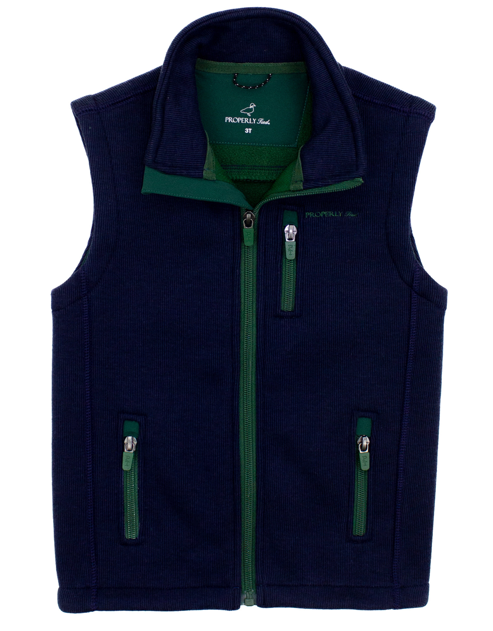 Properly Tied PT25 Highland Vest Navy