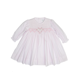 Petit Ami Smocked Heart Dress Size 9 Month