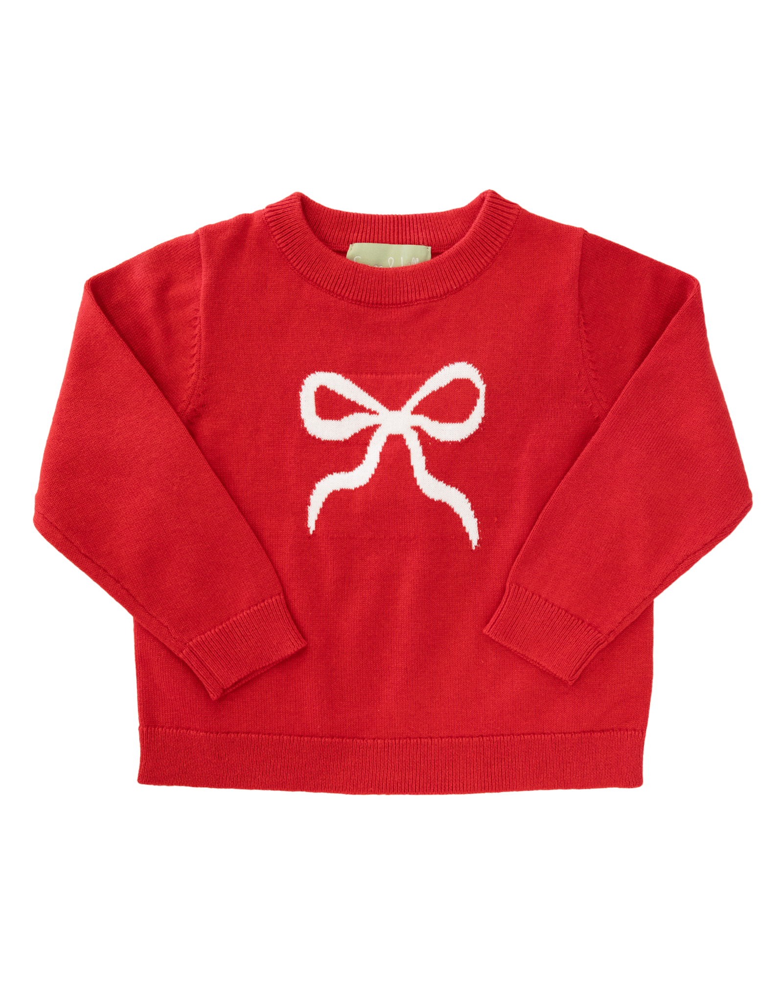 Sage & Lilly 8870 Red Bow Sweater